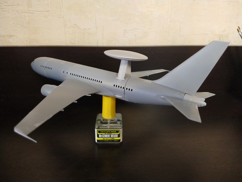 Boeing E-767 AWACS. Конверсионный набор из смолы для модели Боинг 767-300 (Звезда/Revell) — 13
