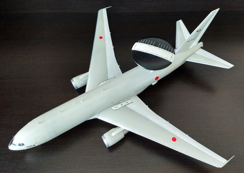 Boeing E-767 AWACS. Конверсионный набор из смолы для модели Боинг 767-300 (Звезда/Revell) — EMEVtUiUcAE6kNi