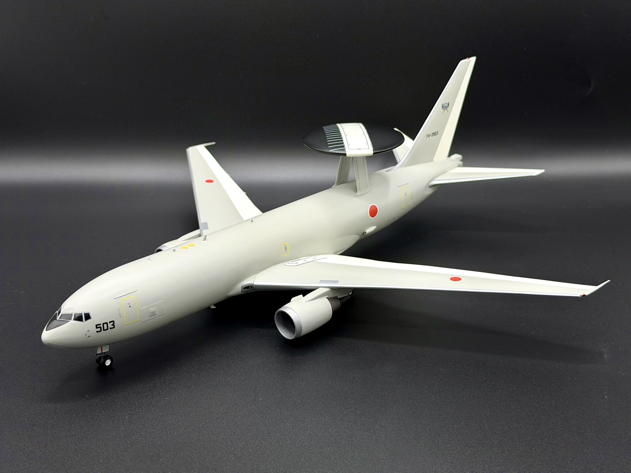 Boeing E-767 AWACS. Конверсионный набор из смолы для модели Боинг 767-300 (Звезда/Revell) — HMQ1TVgaQAAJfCl