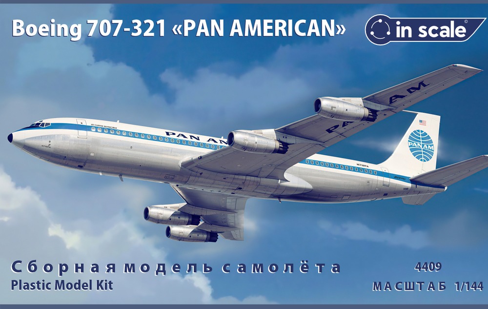 Boeing 707-321 Pan American  - авиалайнер