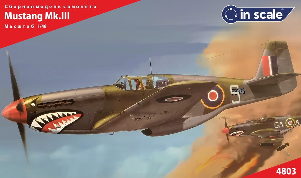 North American  Mustang Mk.III - истребитель RAF
