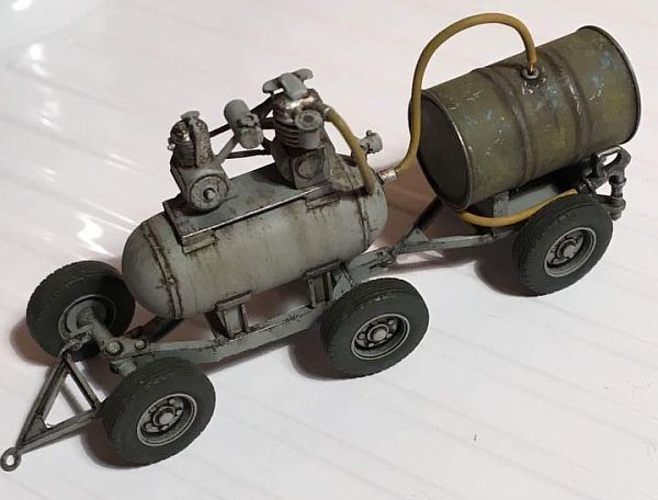 U.S. Airfield Drum Servicing Set with Curtis Air Compressor - Американский аэродромный комплект с компрессором Curtis — fin