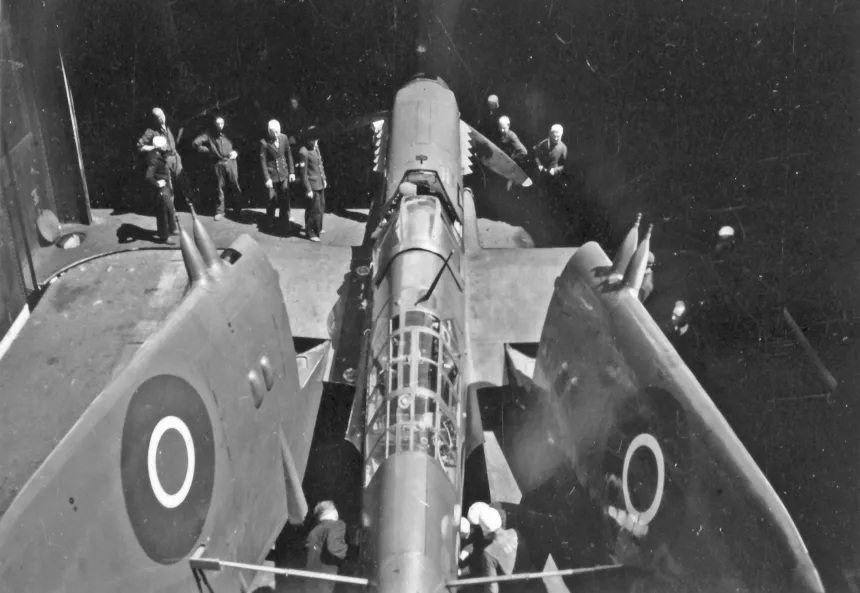 Fairey Firefly F.Mk.1 - палубный истребитель-бомбардировщик, Koninklijke Marine, Голландская Ост-Индия — 101445