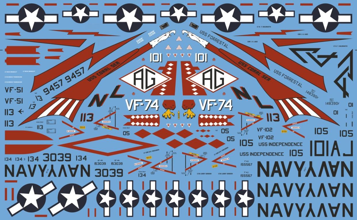 McDonnell F-4J Phantom II - палубный истребитель — full_72037-1-72-mcdonnell-f-4j-phantom-ii-2